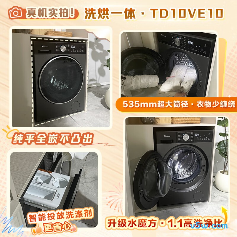 小天鹅TD10VE10洗衣机图片