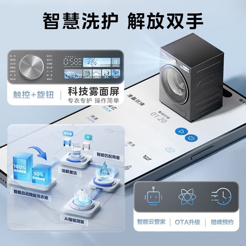 小天鹅TD10VE40SE洗衣机图片