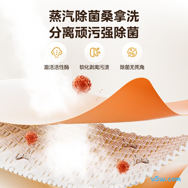 美的MG100V11FPRO+V11F洗衣机图片