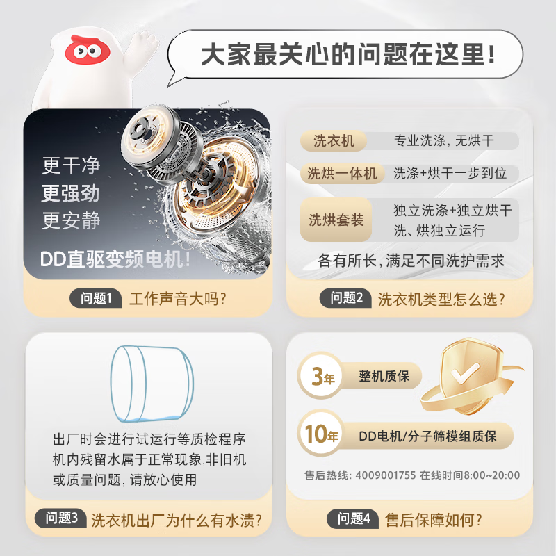 石头XQGH012RR126洗衣机图片