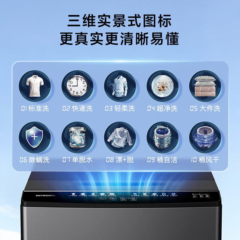 创维T120JBD洗衣机图片