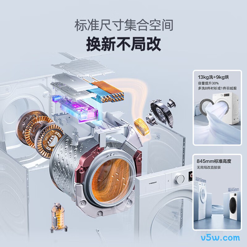 海信WH130E8Q-2洗衣机图片