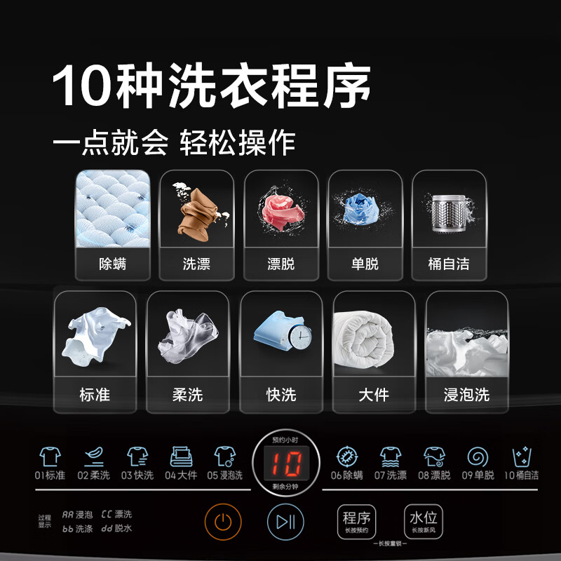 TCL-B100V2R洗衣机图片