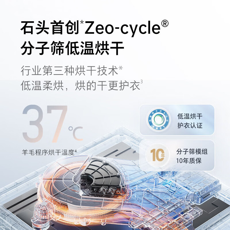 石头XQGH120RR12洗衣机图片