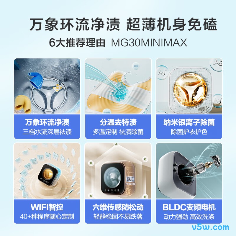 美的MG30MINIMAX洗衣机图片