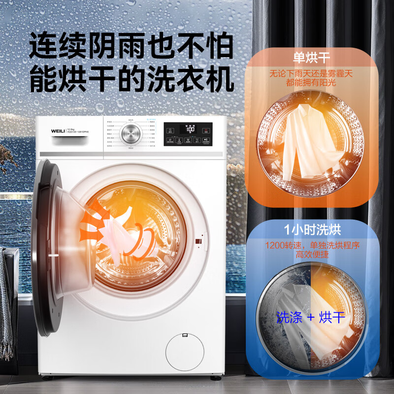 威力XQG120-1261DPHX洗衣机图片
