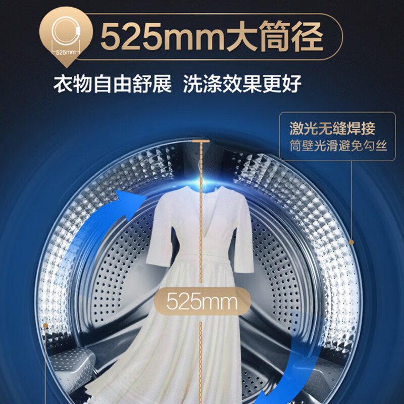 海尔XQG100-BD14136LU1洗衣机图片