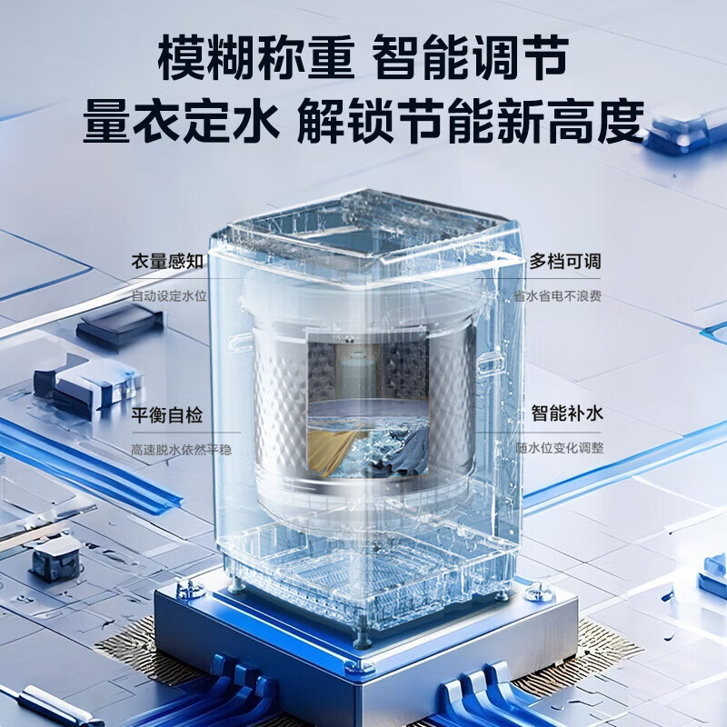 美的MB10L2T洗衣机图片