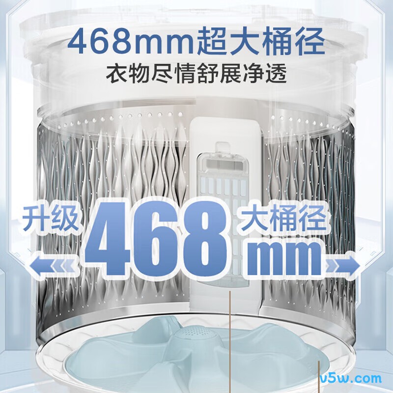 海尔XQS110-BDE77EU1洗衣机图片
