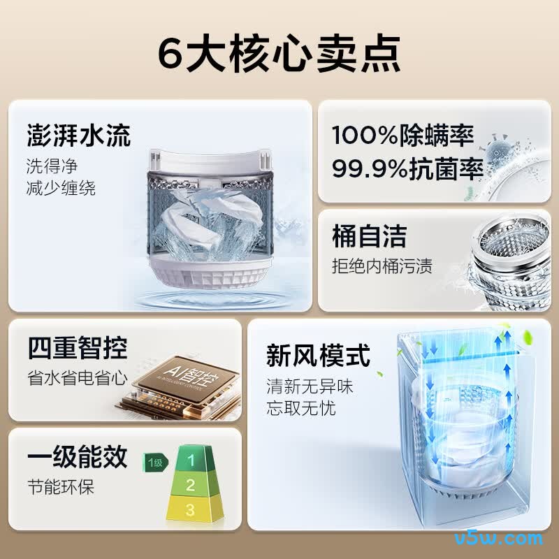 TCL-B100V2R洗衣机图片
