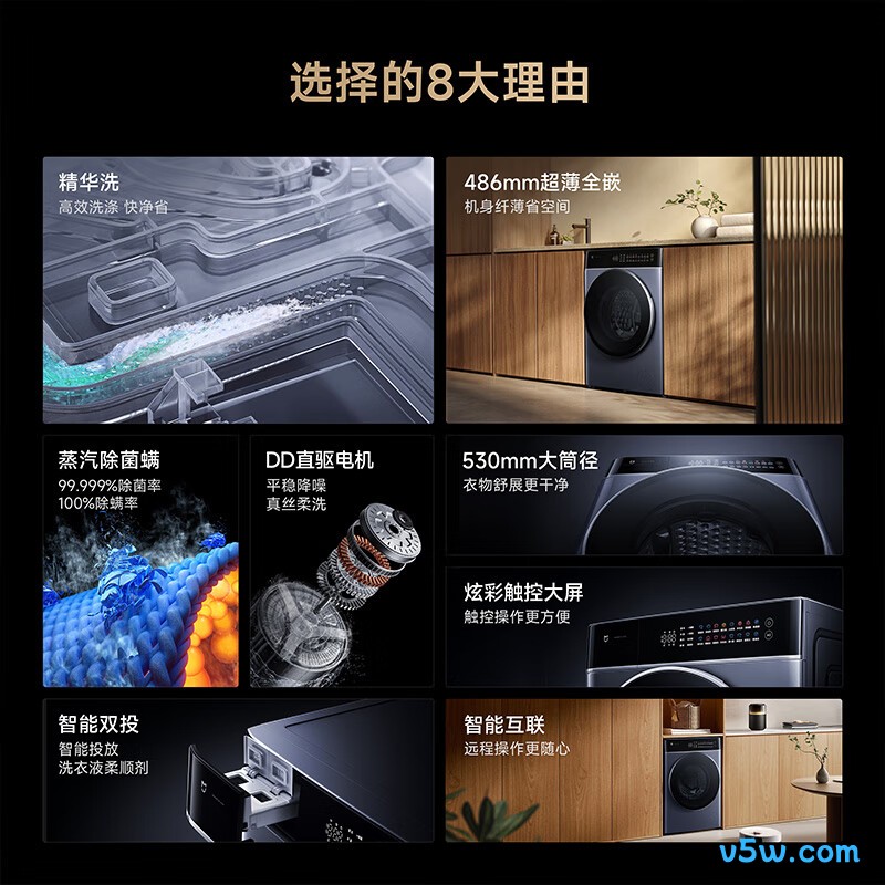 小米XQG100MJ303洗衣机图片