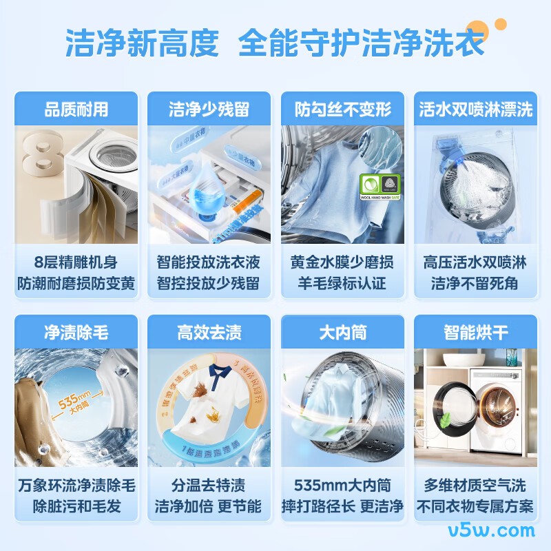 美的MD10L7PRO洗衣机图片