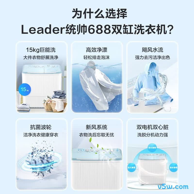 统帅XPBL150-688洗衣机图片