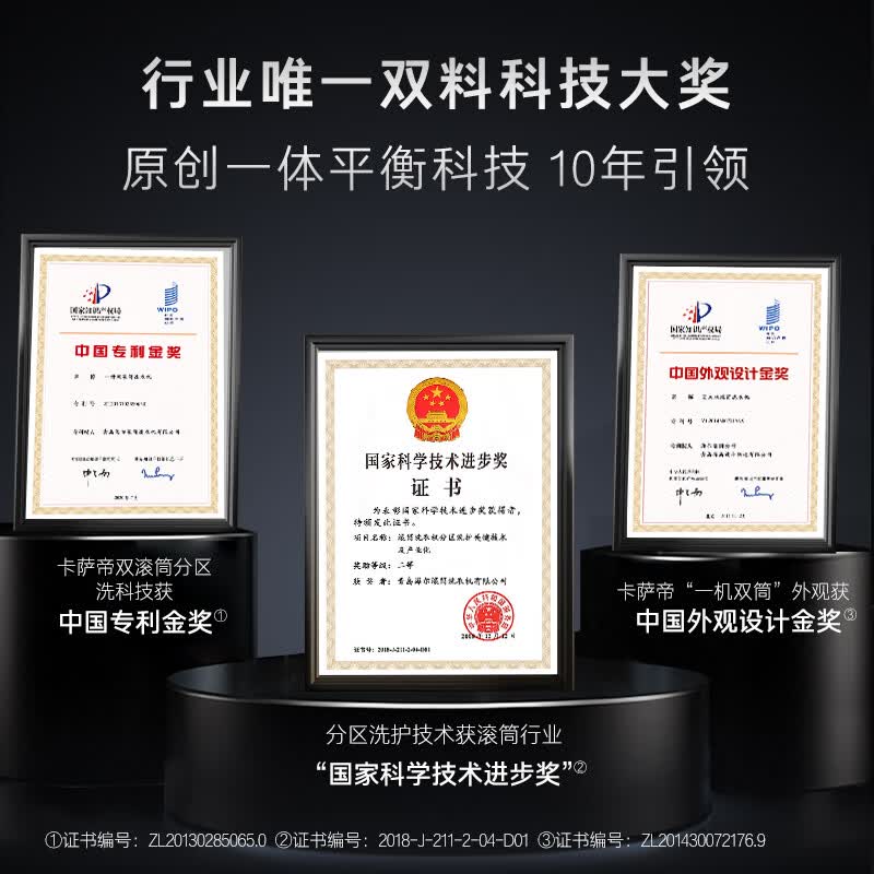 卡萨帝CS B14LWGHDU1洗衣机图片