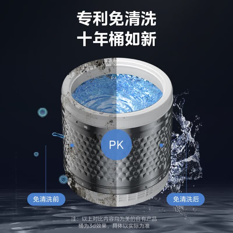美的MB10L2T洗衣机图片