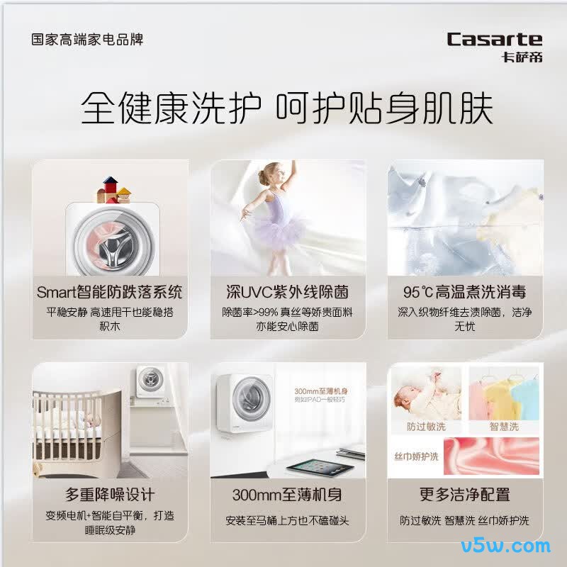 卡萨帝C3 3W1U1洗衣机图片
