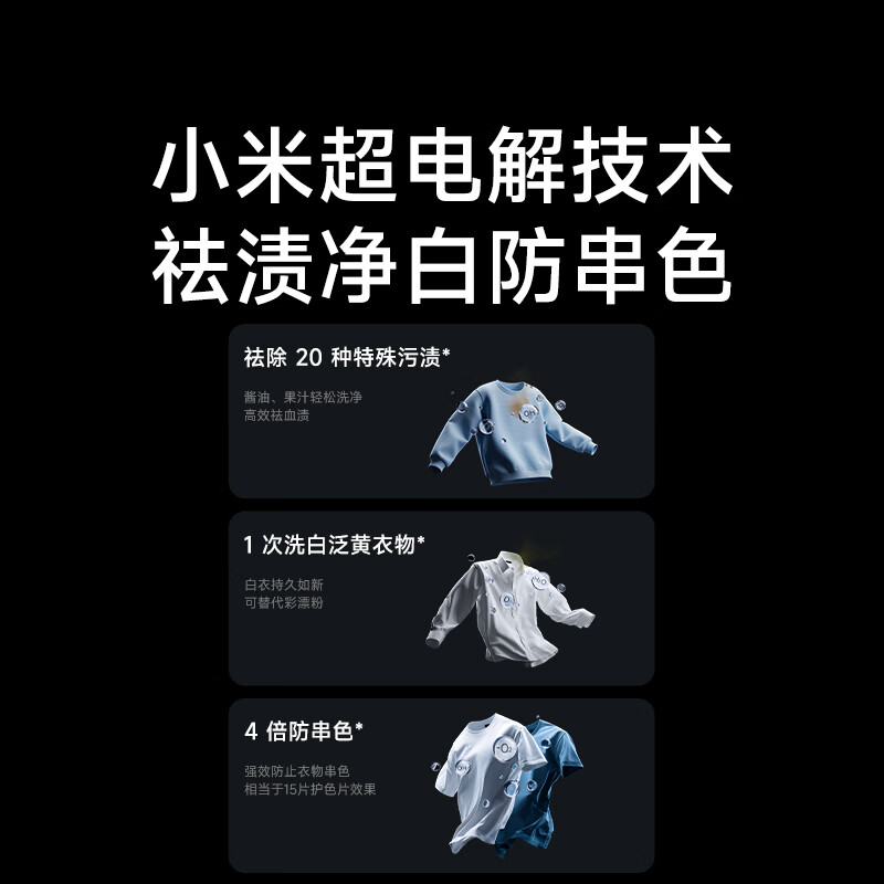 小米XHQG105MJ101洗衣机图片