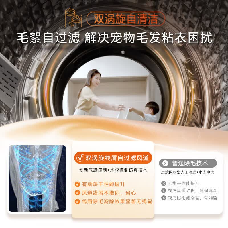 海尔HBLDE583HU1洗衣机图片