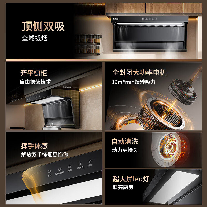 志高D08油烟机图片