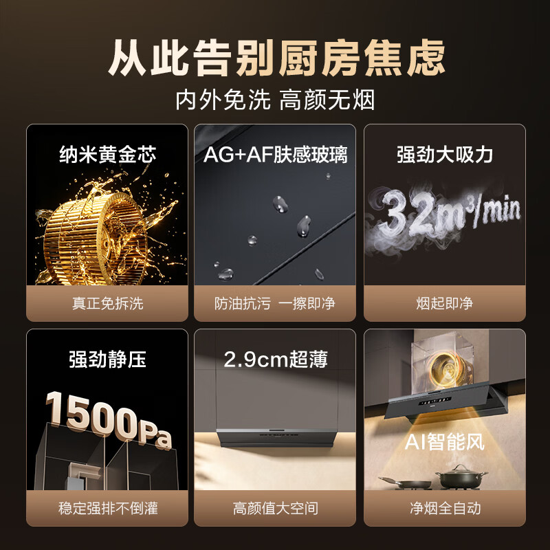 海信E5S+33PRO油烟机图片