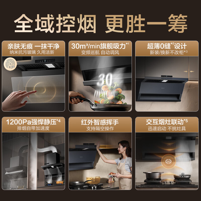 万和V9LPlus油烟机图片