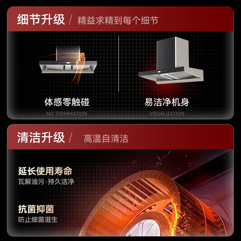 容声CXW-320-BP-RST30+JZT-RLB10T油烟机图片