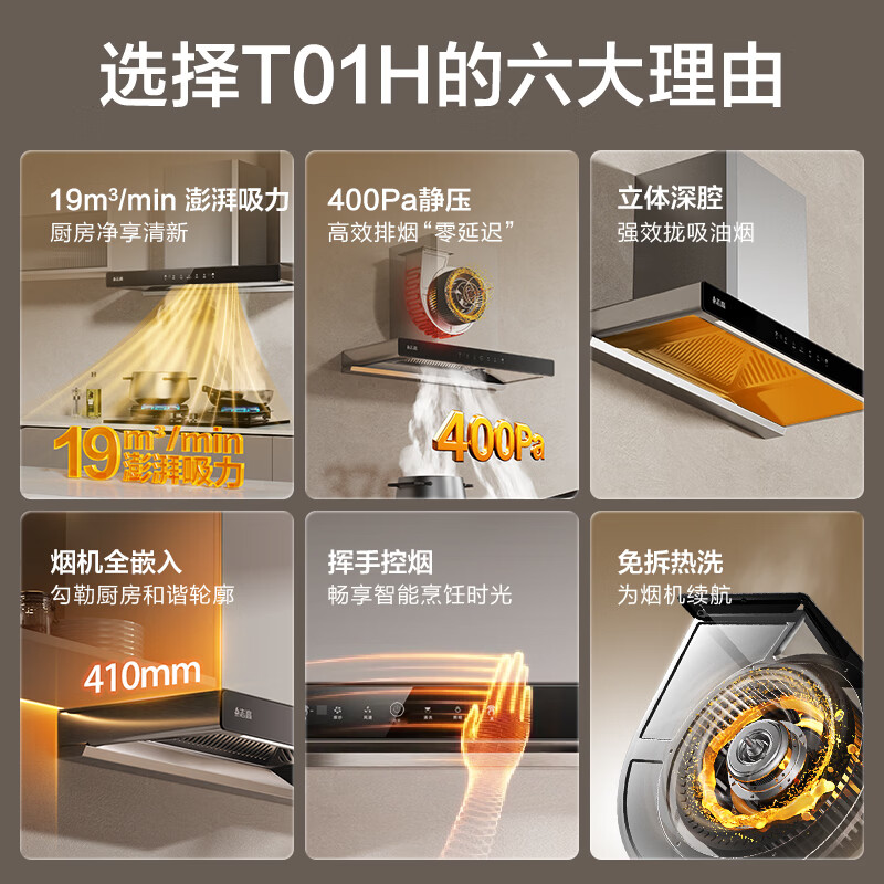 志高T01H油烟机图片