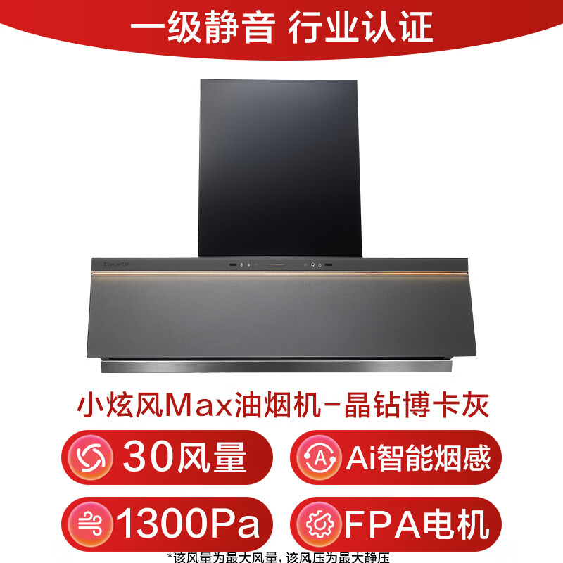 卡萨帝Y5s(灰)油烟机图片