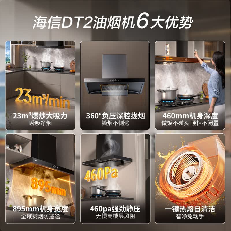海信CXW-300-DT2油烟机图片