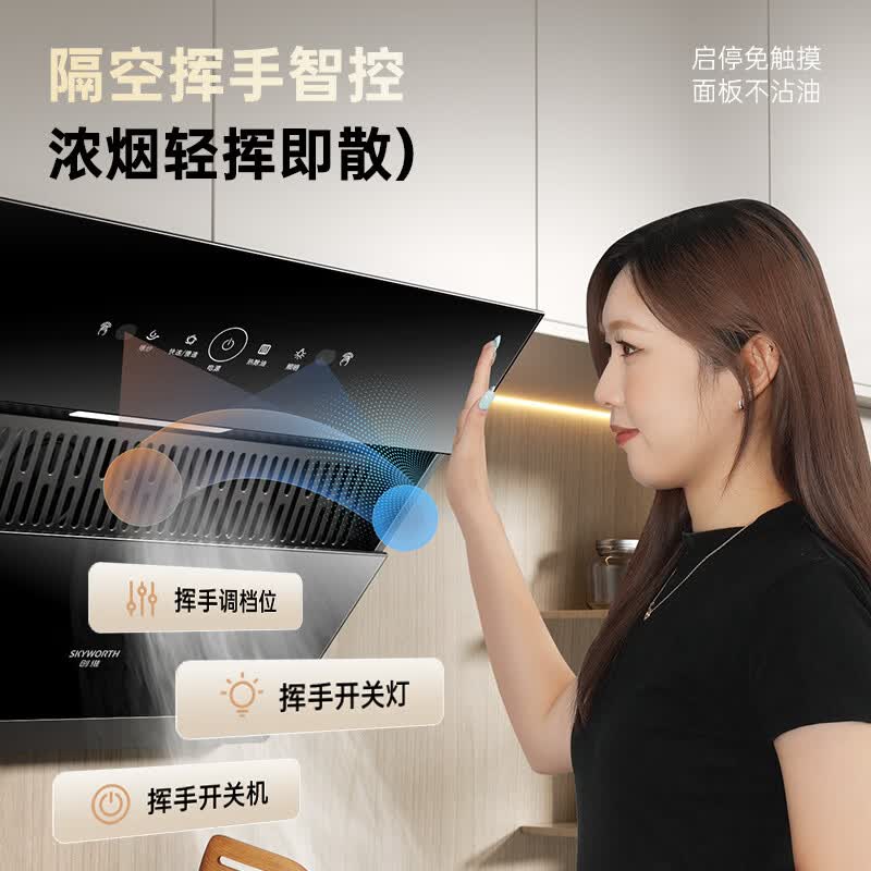创维Y123油烟机图片