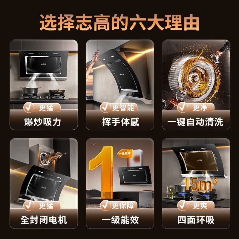 志高C909油烟机图片