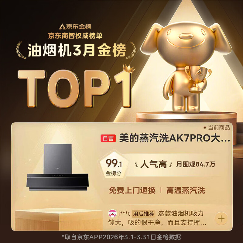 美的NH529油烟机图片