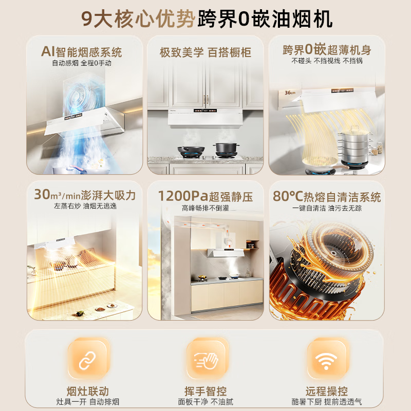 海信S2ProW+E5W油烟机图片
