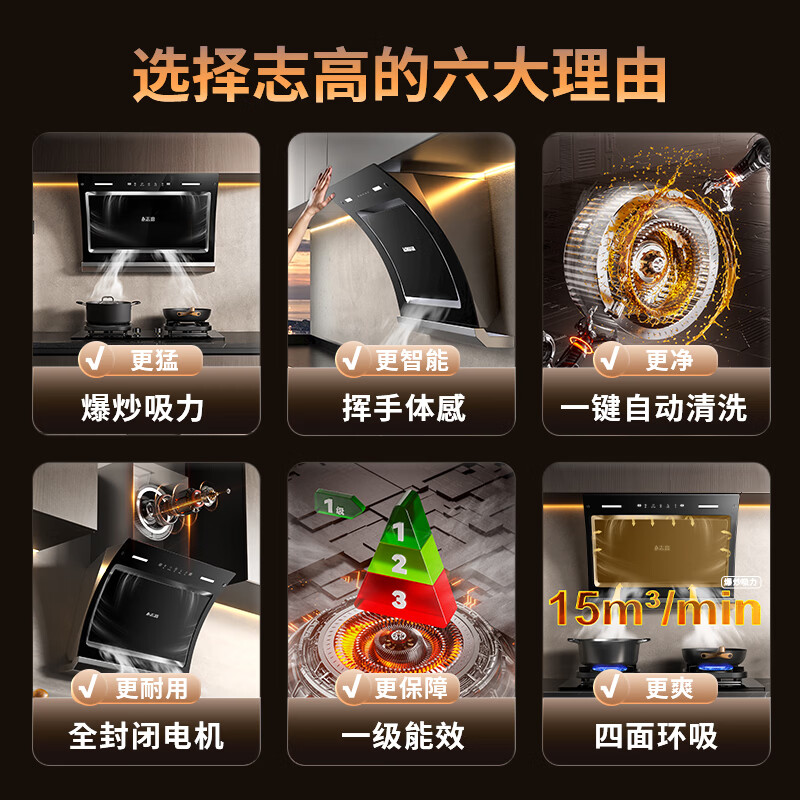 志高C909A油烟机图片