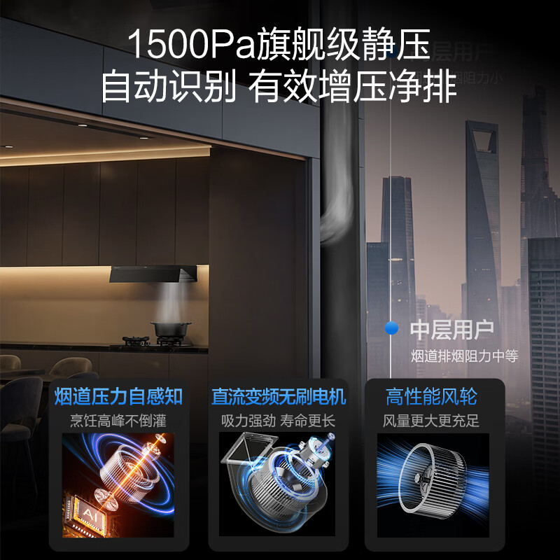 万和F9 Pro油烟机图片