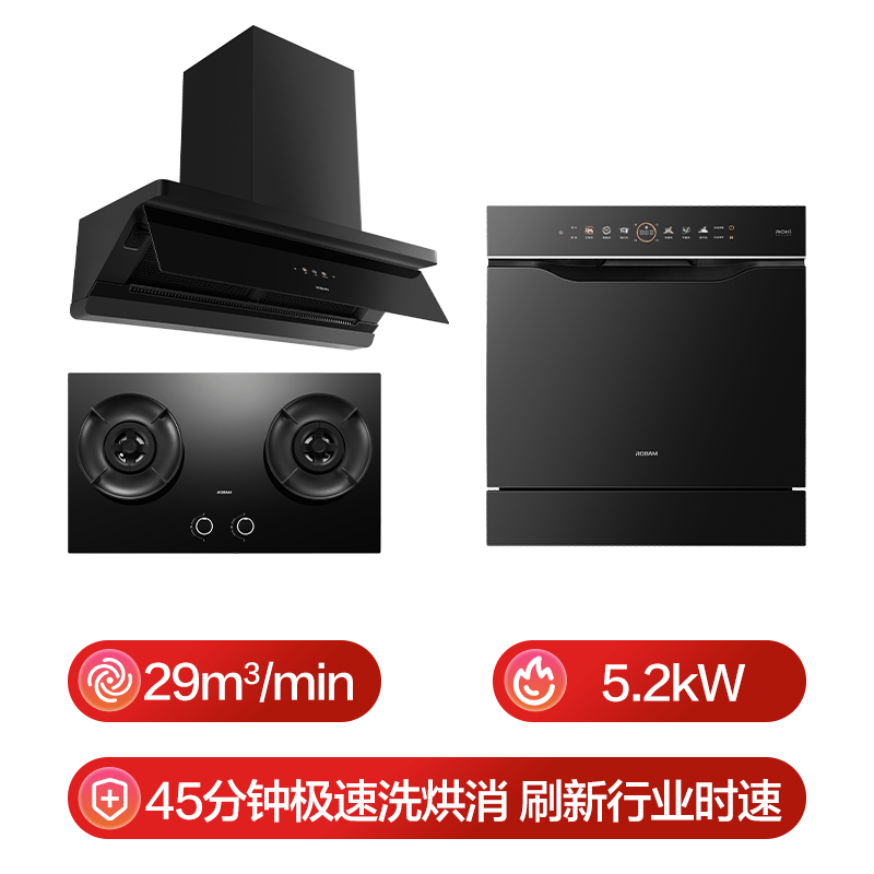 老板L1P+D2+V20油烟机图片