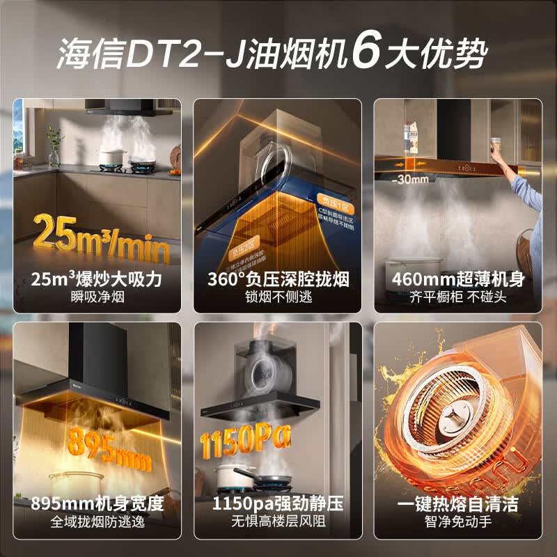 海信CXW-300-DT2-J油烟机图片