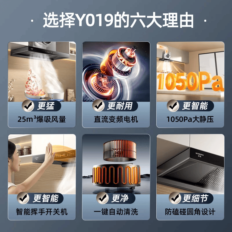 创维Y019+Z209B+16DH01油烟机图片