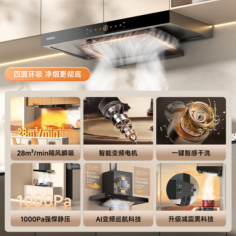 康佳KT53+KEG75油烟机图片
