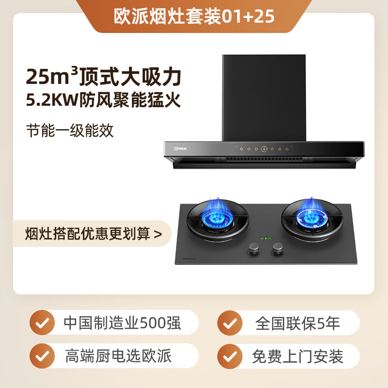 欧派OZ01+ST25-T油烟机图片