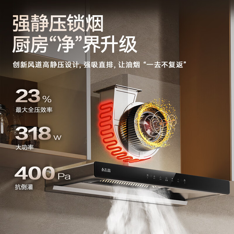 志高T01H油烟机图片