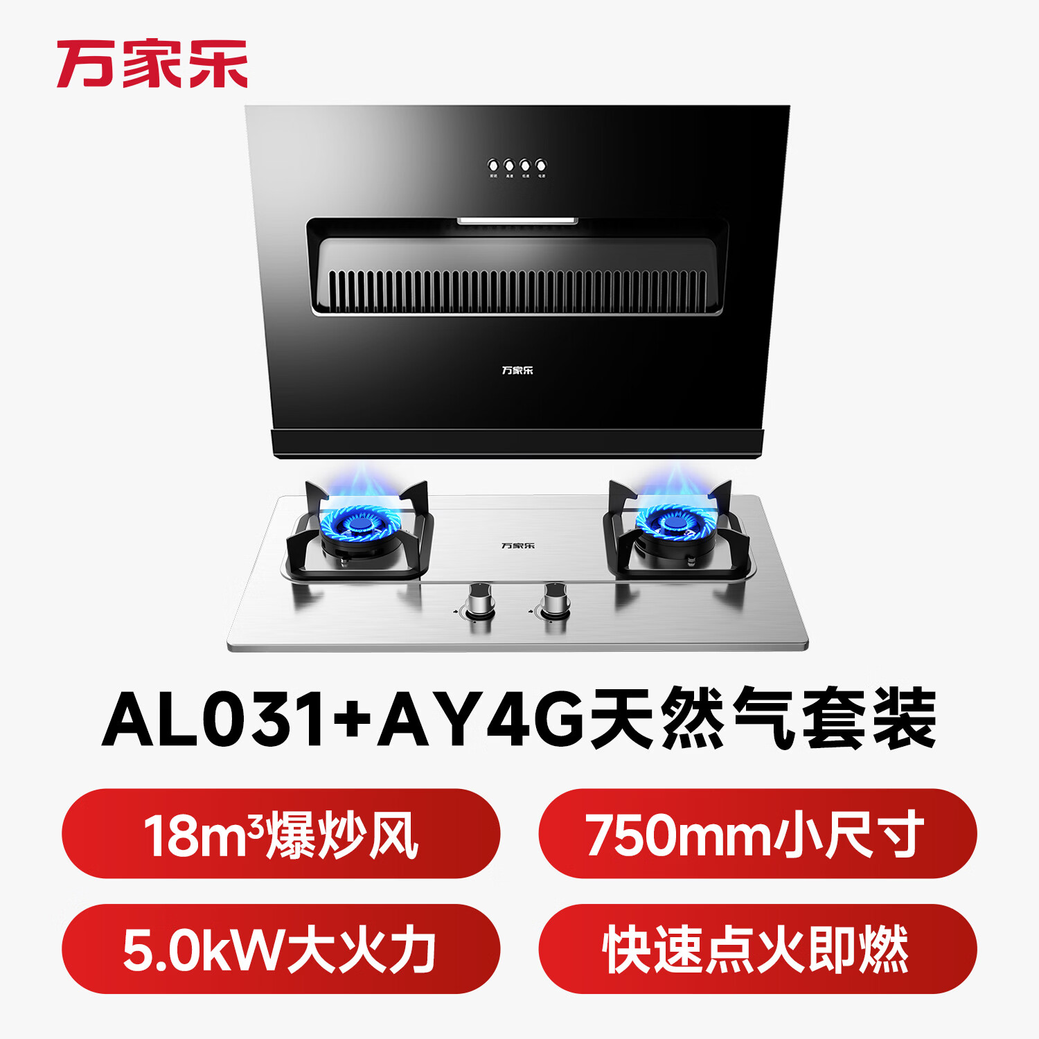 万家乐AL031+AY4G油烟机图片