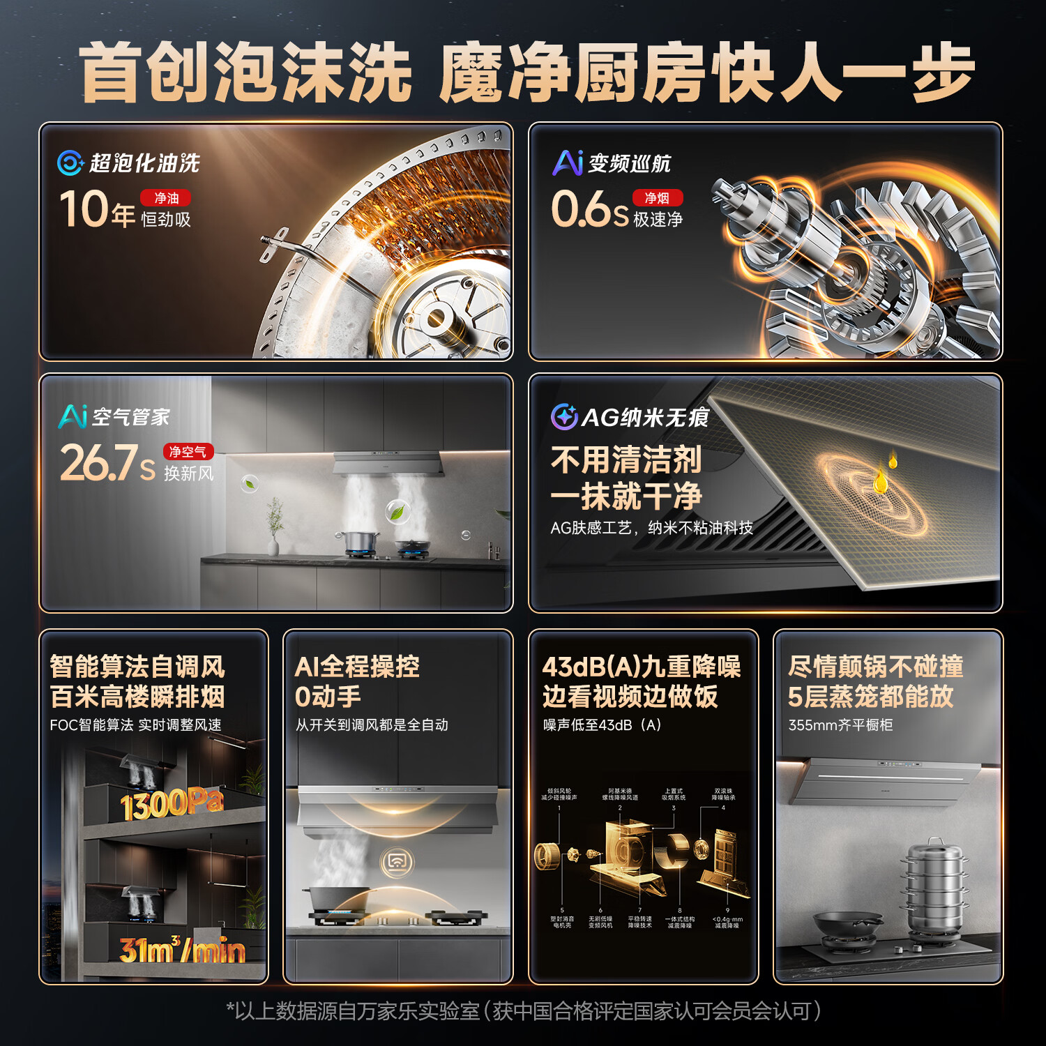 万家乐J10Max+K9Pro+R9Ultra油烟机图片