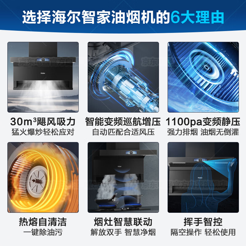 海尔EC739UD油烟机图片