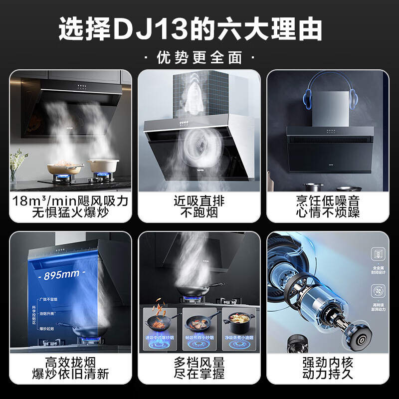 苏泊尔DJ13油烟机图片
