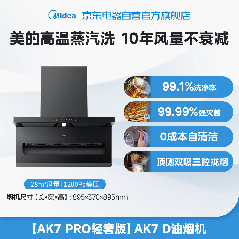 美的CXW-140-AK7 D油烟机图片