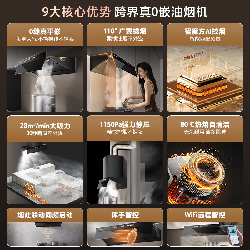 海信S2Pro油烟机图片