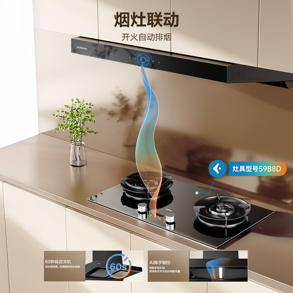 老板E1L油烟机图片