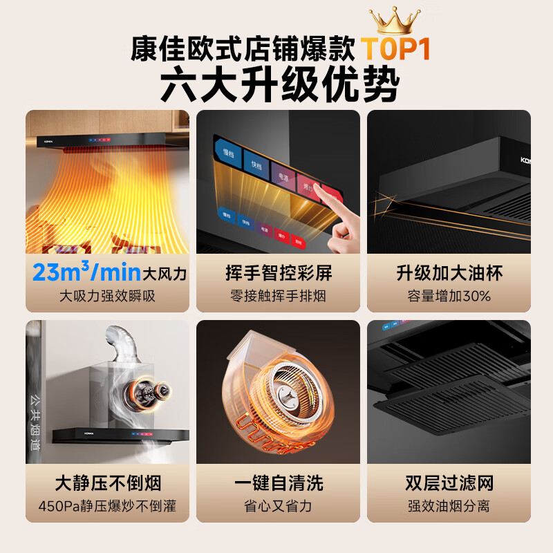 康佳KT55+KEG75油烟机图片