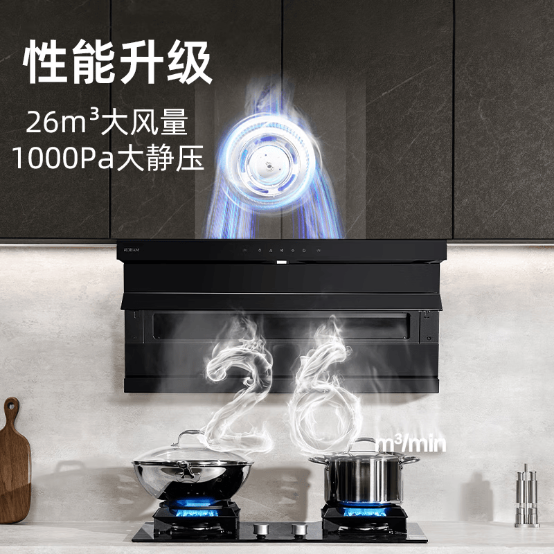 老板D1P+20B2A油烟机图片